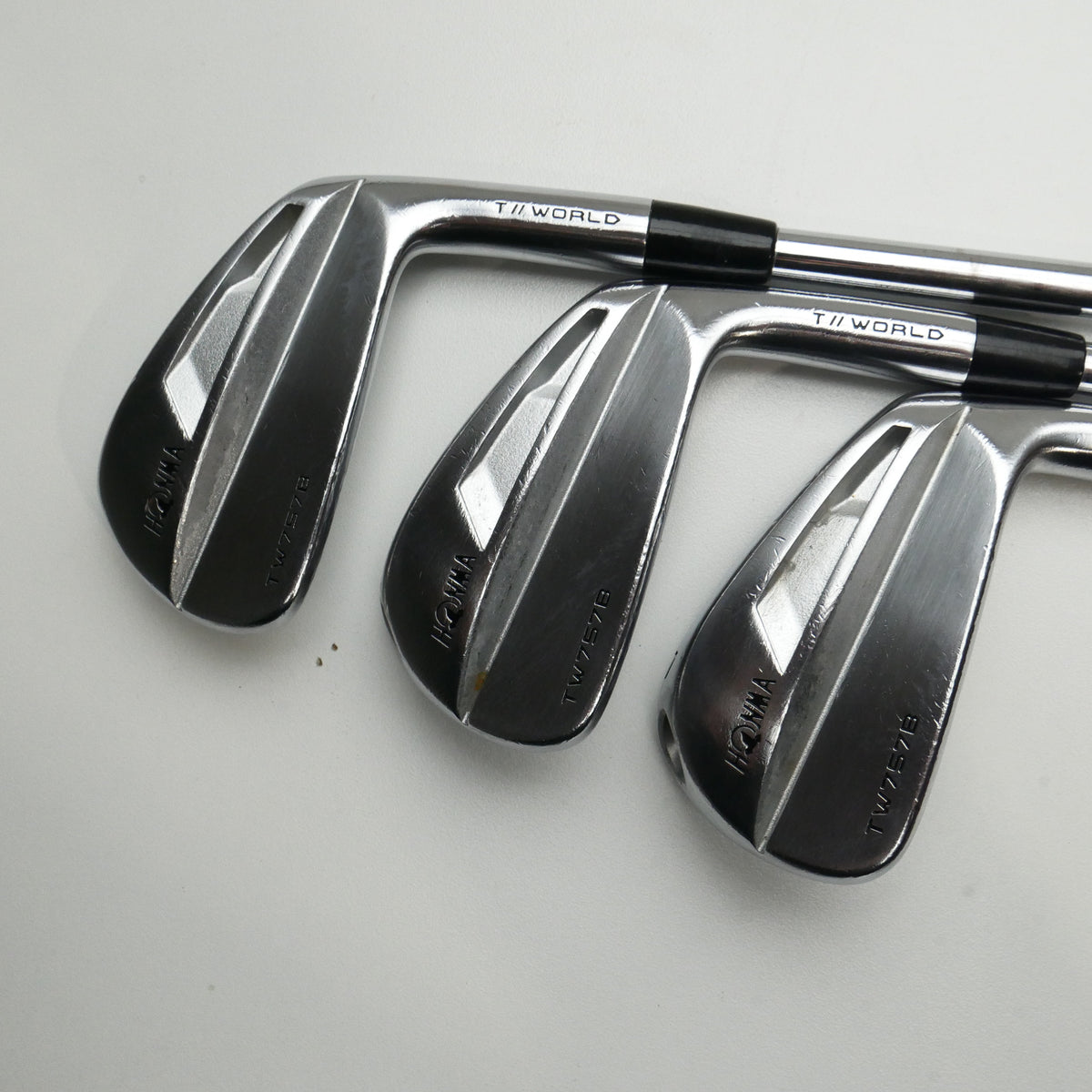 Used Honma TW757 B Iron Set / 5 - PW / Stiff Flex