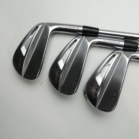 Used Honma TW757 B Iron Set / 5 - PW / Stiff Flex