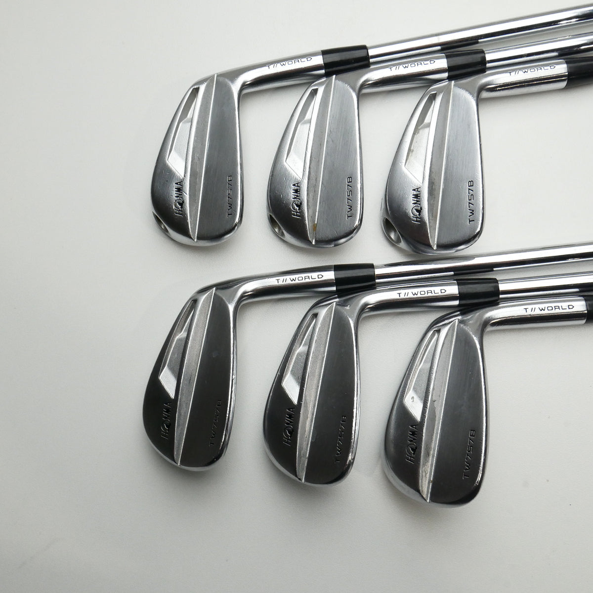 Used Honma TW757 B Iron Set / 5 - PW / Stiff Flex