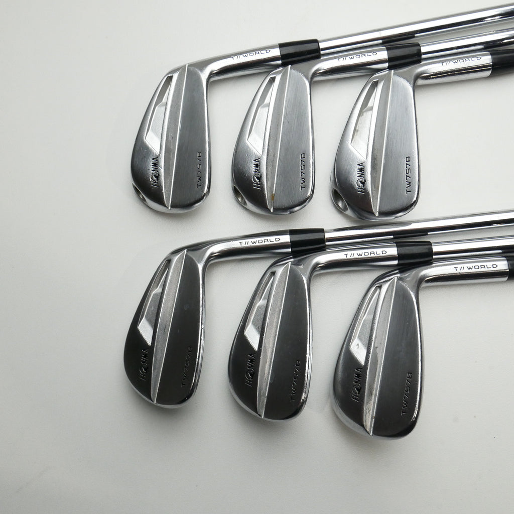Used Honma TW757 B Iron Set / 5 - PW / Stiff Flex