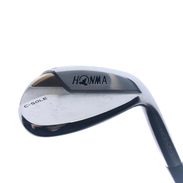 Used Honma T//World C-Sole Sand Wedge / 56.0 Degrees / Wedge Flex