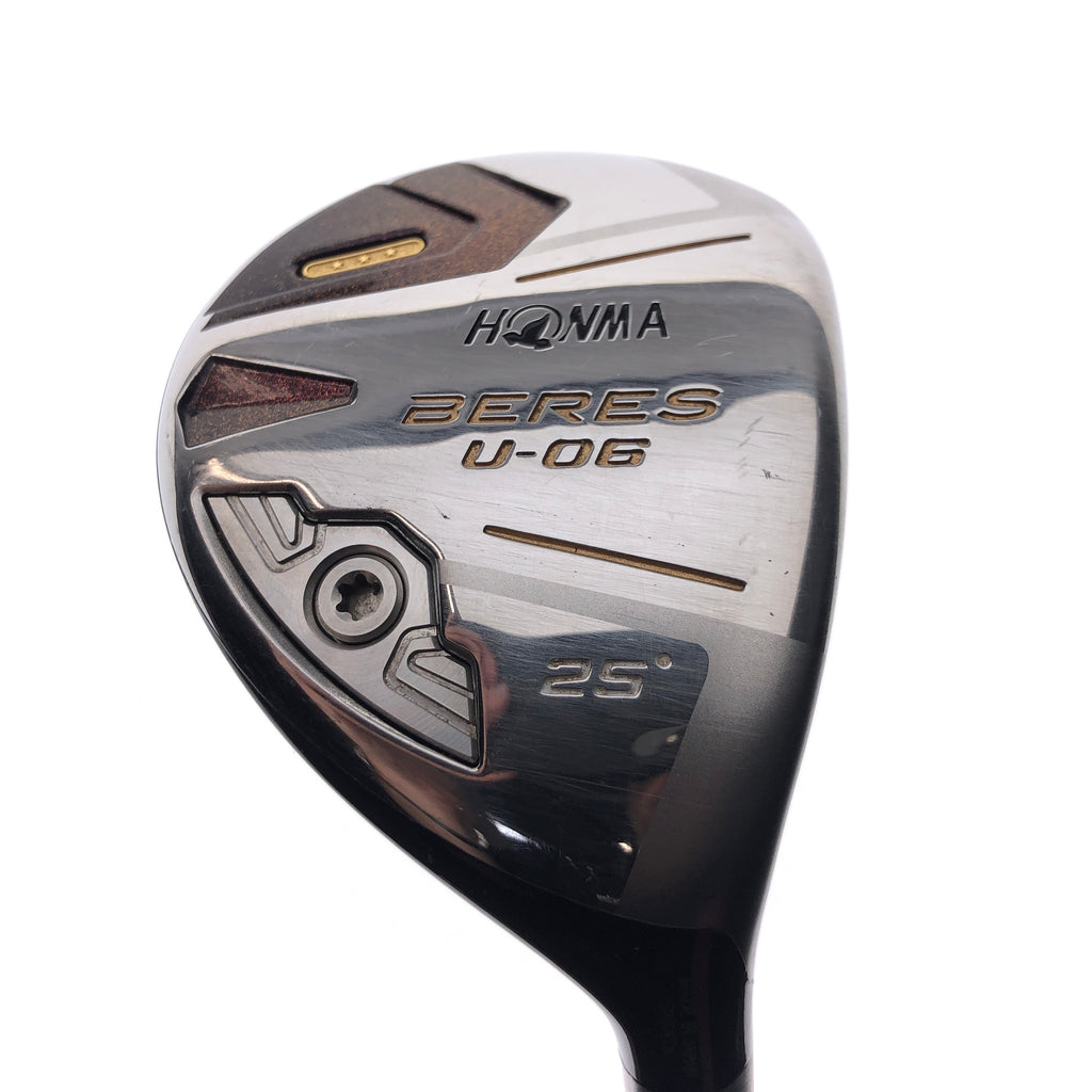 Used Honma U-06 3 Star 5 Hybrid / 25 Degrees / Ladies Flex