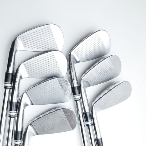 Used Itobori MTG Golf Straight Flush Cavity Iron Set / 4 - SW + GW + LW / Stiff