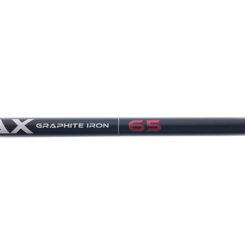 Used KBS MAX Graphite Iron 65 Rescue / Hy. / Utility Shaft / Reg / PXG Ad