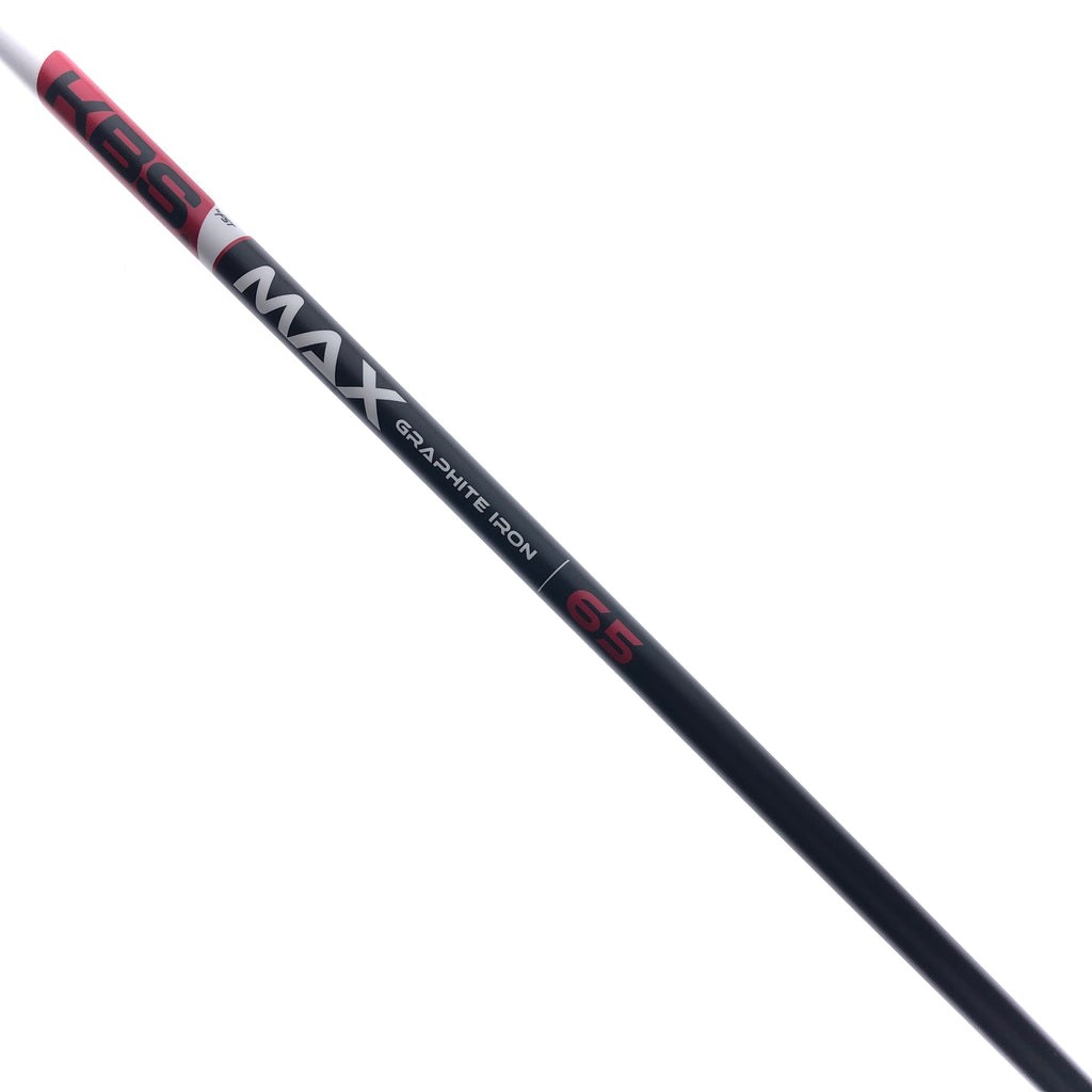 Used KBS MAX Graphite Iron 65 Rescue / Hy. / Utility Shaft / Reg / PXG Ad