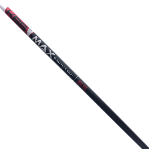 Used KBS MAX Graphite Iron 65 Rescue / Hy. / Utility Shaft / Reg / PXG Ad