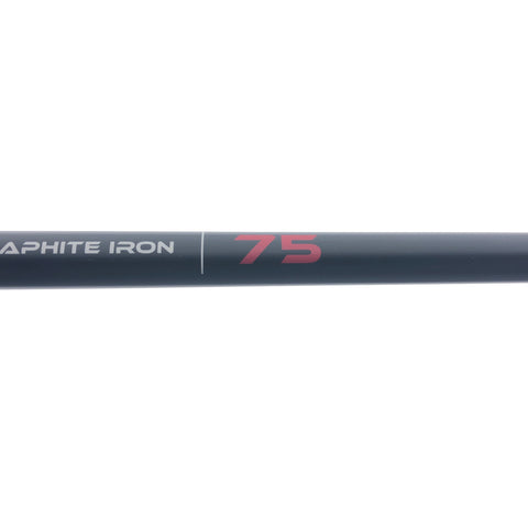Used KBS Max Graphite Iron 75 Rescue / Hybrid Shaft / Regular Flex / TM Hybrid