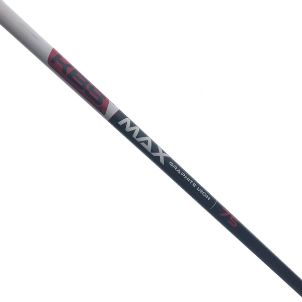 Used KBS Max Graphite Iron 75 Rescue / Hybrid Shaft / Regular Flex / TM Hybrid