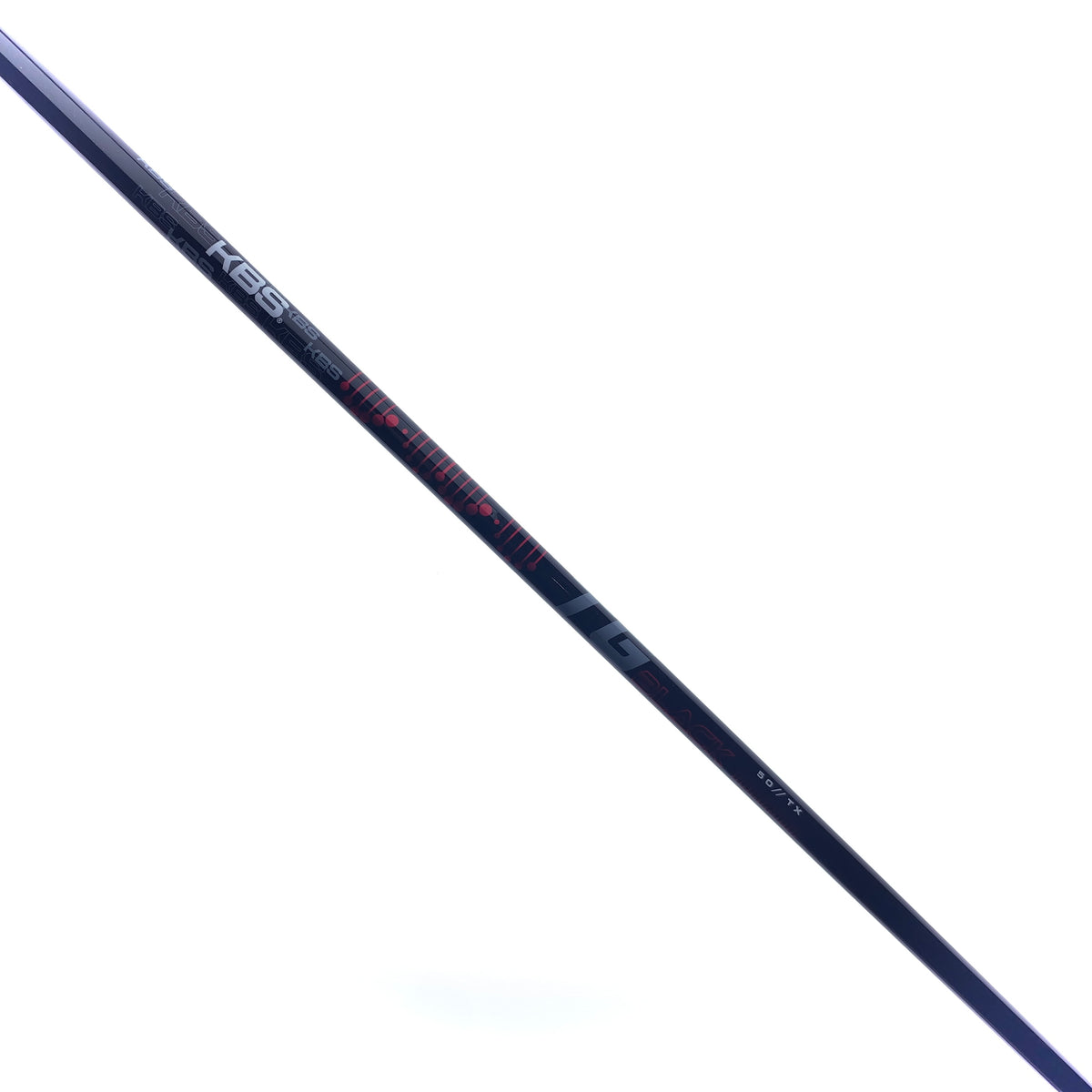 Used KBS TG Black 50 TX Driver Shaft / TX Flex / PING Gen 4 Adapter