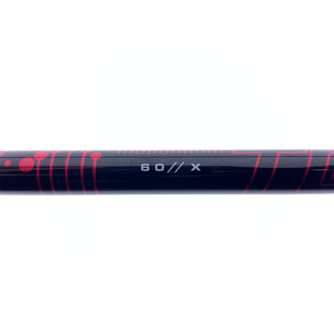 Used KBS TG Black 60 X Driver Shaft / Titleist Gen 2 Driver Adapter