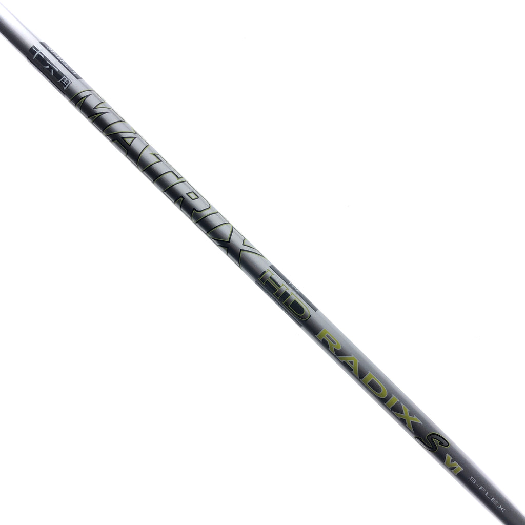 Used Matrix Radix SVI HD Design Drive Shaft / Stiff / Cobra DS Adapt Driver /F'W