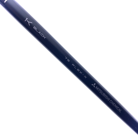 Used Mitsubishi 1K Black 75 X Fairway Shaft / X-Stiff Flex / PING Gen 4 Adapter