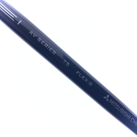 Used Mitsubishi AV Series Raw Orange 75 S Fairway Shaft/Stiff Flex/Ping Gen 3 Ad