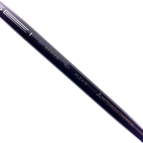 Used Mitsubishi CK Series Blue 60 Boron Tip Dri Shaft / Stiff / Titleist Gen2 Dr
