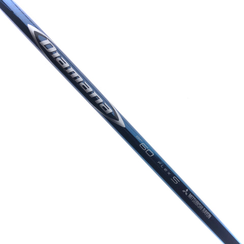 Used Mitsubishi Diamana BF 60 S Driver Shaft / Stiff Flex / TaylorMade Gen 2 Ad