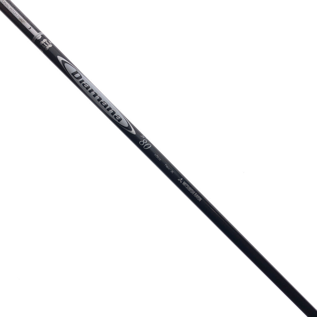 Used Mitsubishi Diamana D+ 80 Fairway Shaft / X-Stiff Flex / Titleist Gen 2