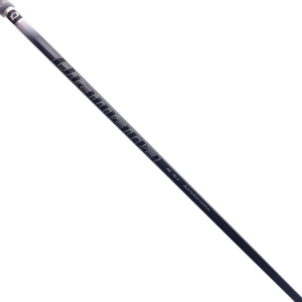 Used Mitsubishi Diamana PD 70 X Fairway Shaft / X-Stiff Flex / PING Gen 3 Adapt