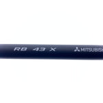 Used Mitsubishi Diamana RB 43 Driver Shaft / X-Stiff Flex / TaylorMade Gen 2
