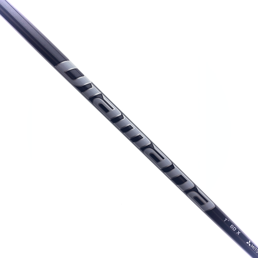 Used Mitsubishi Diamana T+ 60 X Driver Shaft / X-Stiff Flex / TaylorMade Gen 2