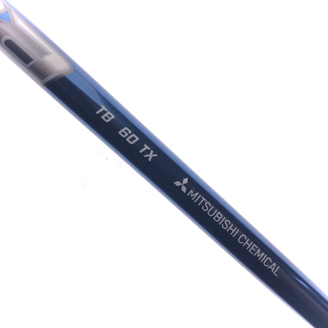 Used Mitsubishi Diamana TB 60 Driver Shaft / TX Flex / TaylorMade Gen 2 Adapter