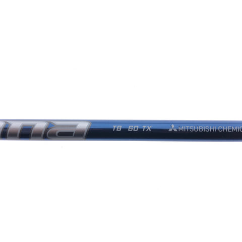 Used Mitsubishi Diamana TB 60 Driver Shaft / TX Flex / TaylorMade Gen 2 Adapter