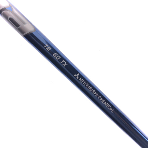 Used Mitsubishi Diamana TB 60 Driver Shaft / TX Flex / Titleist Gen 2 Adapter