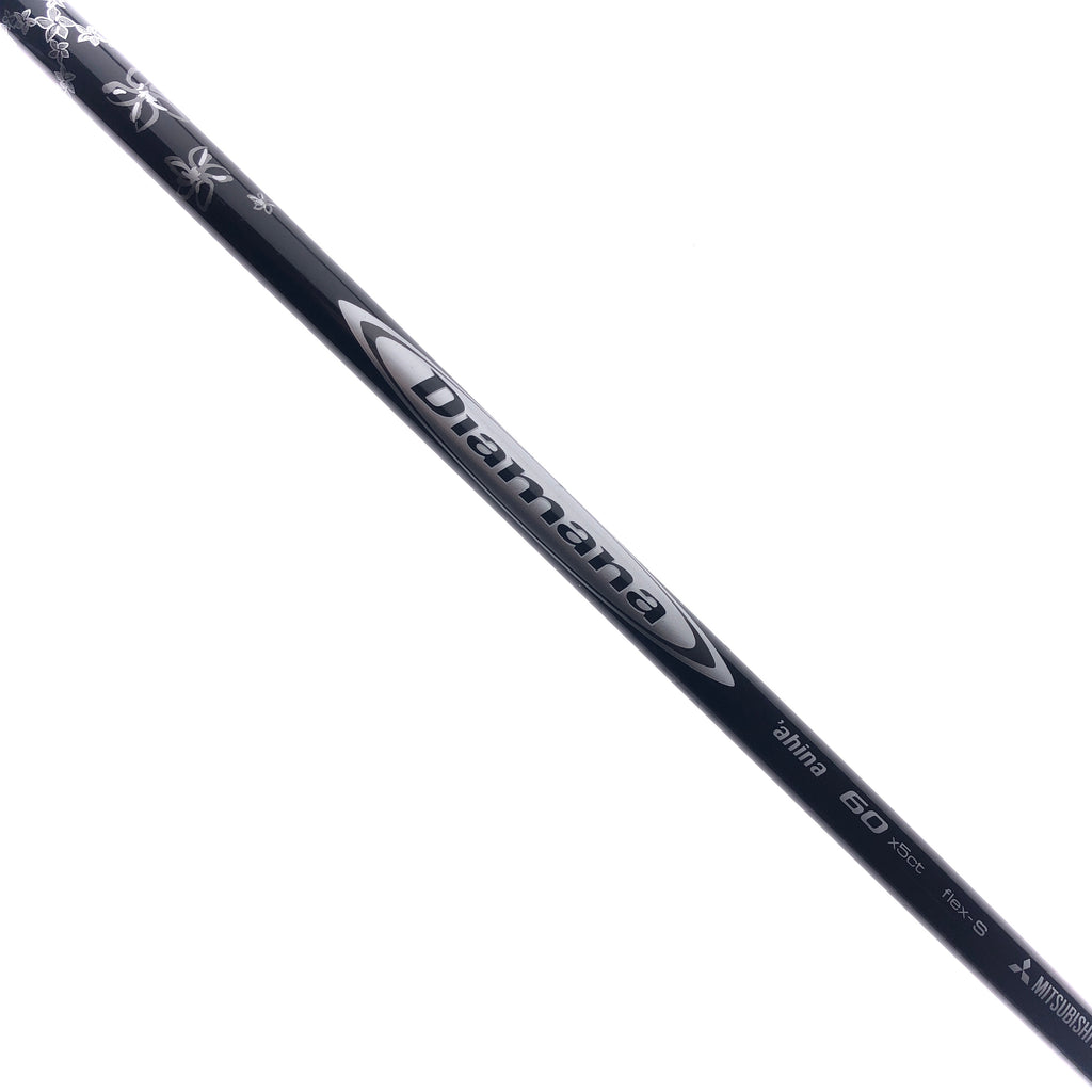 Used Mitsubishi Diamana 'ahina 60 x5ct S Fairway Shaft/ Stiff/TaylorMade Gen2 Ad