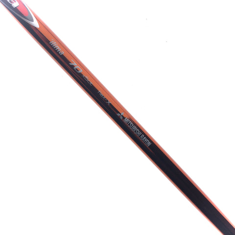 Used Mitsubishi Diamana 'ilima 70 X Fl;ower Band Driver Shaft / X-Stiff Flex