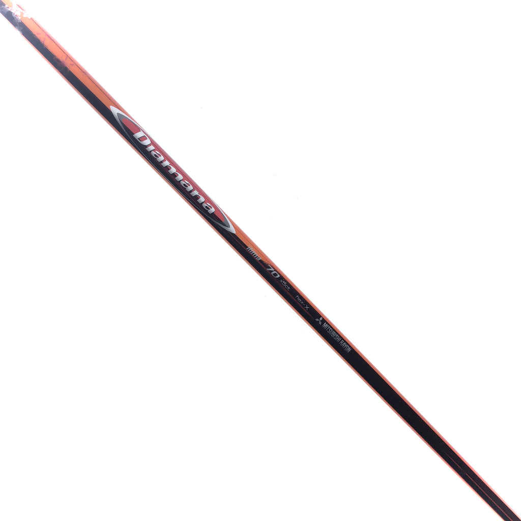 Used Mitsubishi Diamana 'ilima 70 X Fl;ower Band Driver Shaft / X-Stiff Flex