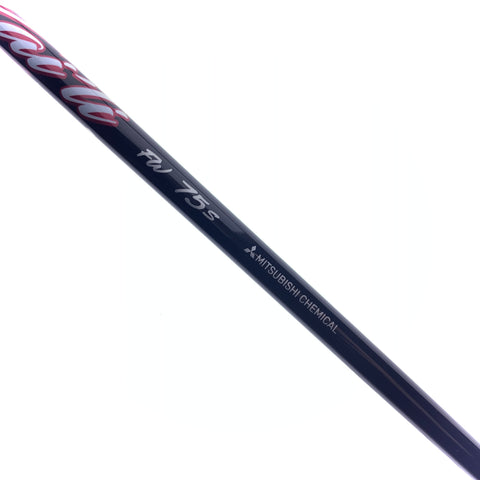 Used Mitsubishi Kai'li Red FW 75 S Fairway Shaft / Stiff / TaylorMade Gen2 Ada