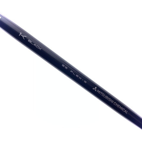 Used Mitsubishi Tensei 1K Black 65 S Driver Shaft / Stiff / Titleist Gen2 Dr Ad