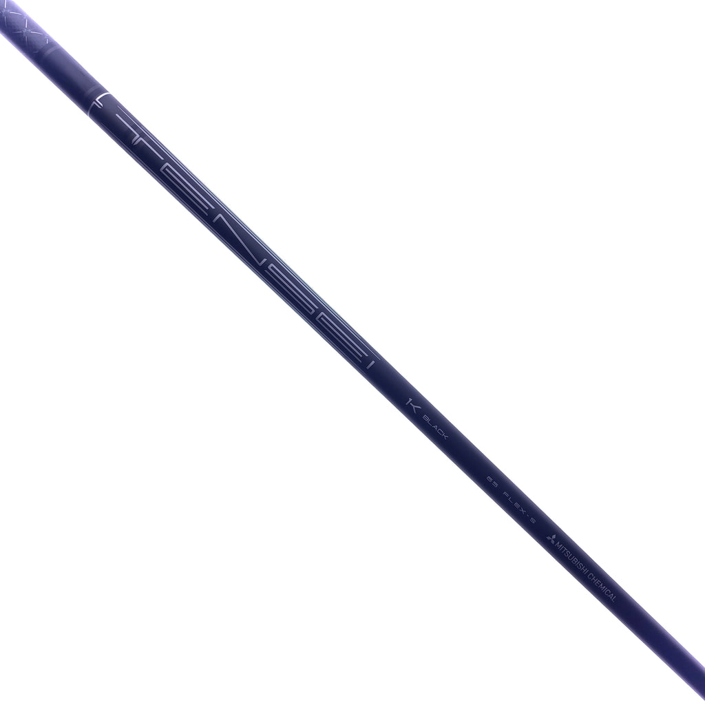 Used Mitsubishi Tensei 1K Black 65 S Driver Shaft/Stiff Flex/PING Gen4 Adapter