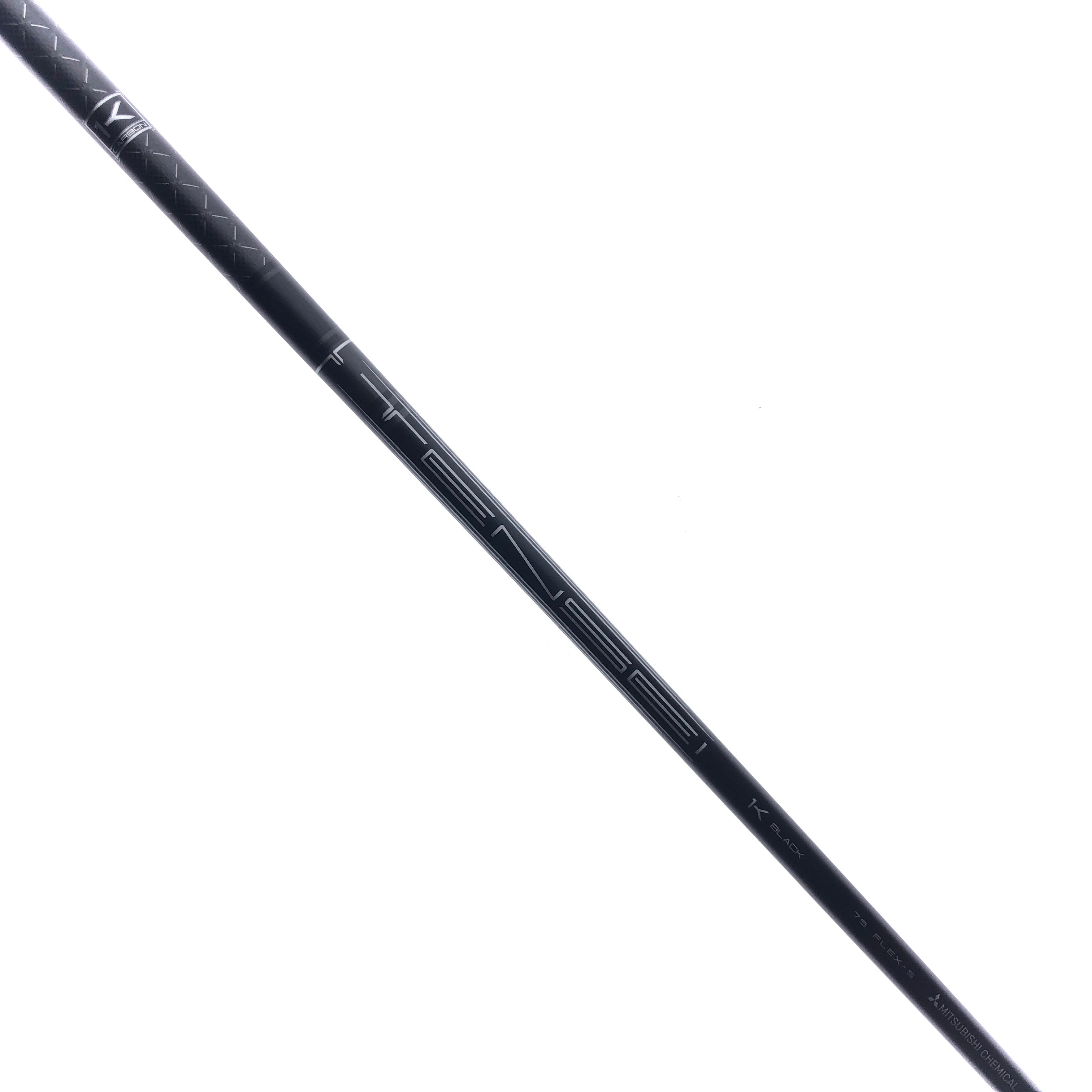 Used Mitsubishi Tensei 1K Black 75 S Fairway Shaft / Stiff Flex / TaylorMade Ge