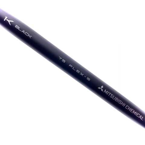 Used Mitsubishi Tensei 1K Black 75 S Fairway Shaft / Stiff / Titleist Gen2 Fw Ad