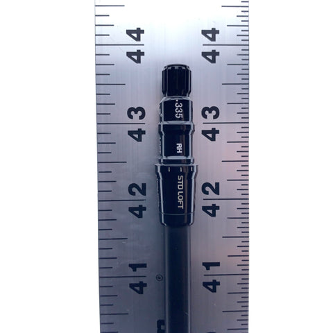 Used Mitsubishi Vanquish 4R Driver Shaft / Regular Flex / TaylorMade Gen 2 Adap