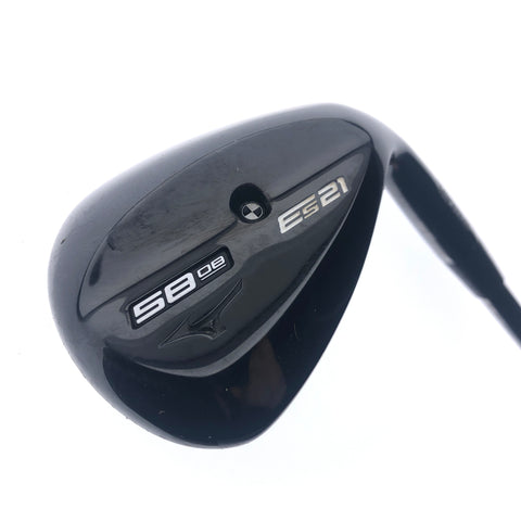 Used Mizuno ES21 Lob Wedge / 58.0 Degrees / Wedge Flex