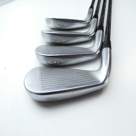 Used Mizuno JPX 900 Forged Iron Set / 4 - PW / Stiff Flex