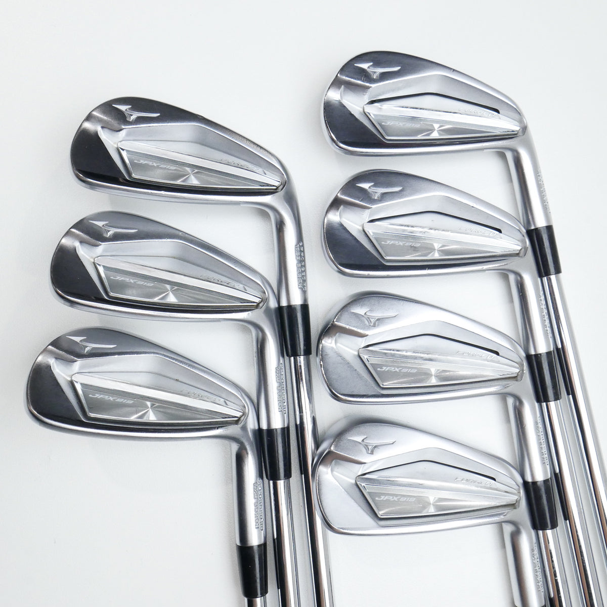 Used Mizuno JPX 919 Forged Iron Set / 4 - PW / Stiff Flex