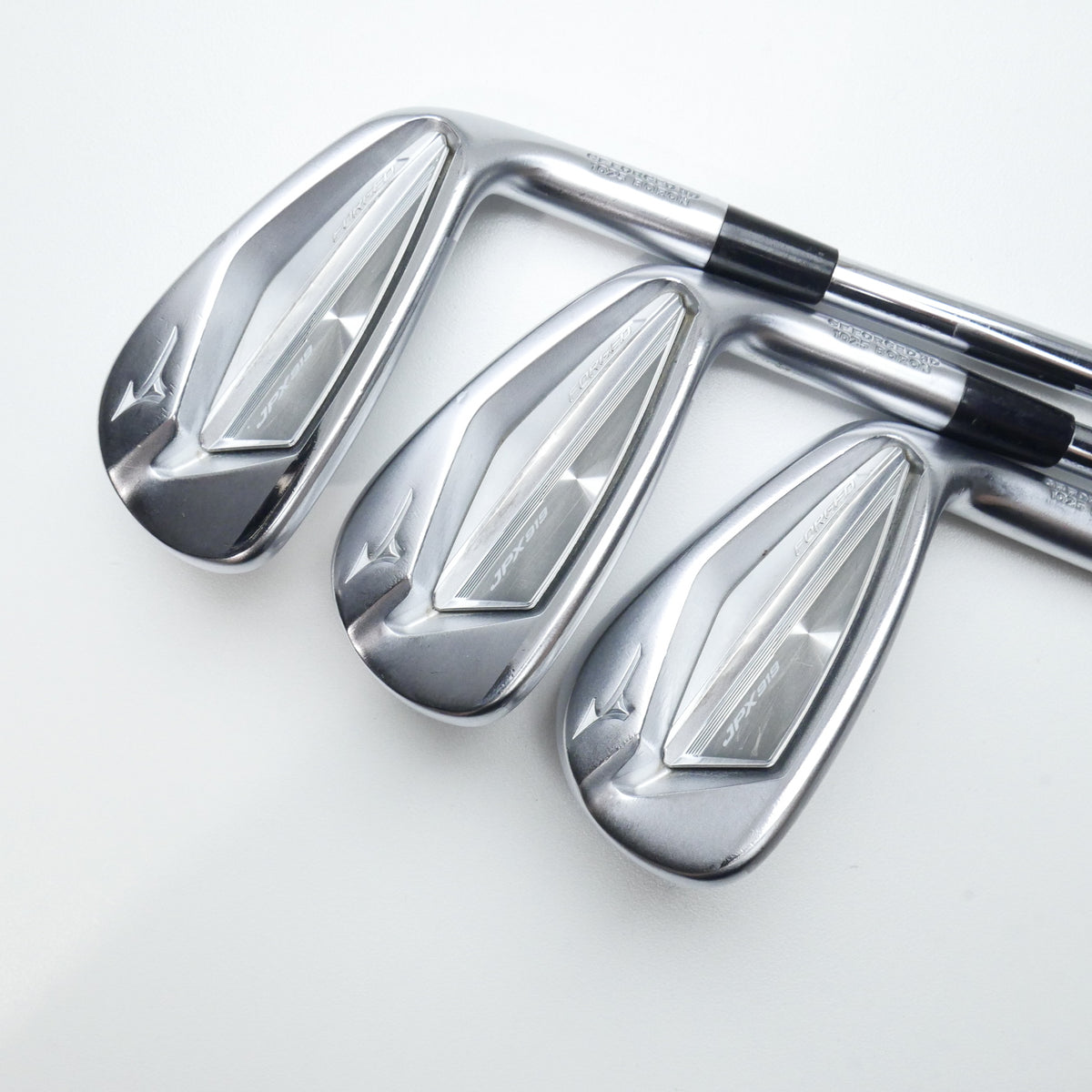 Used Mizuno JPX 919 Forged Iron Set / 4 - PW / Stiff Flex