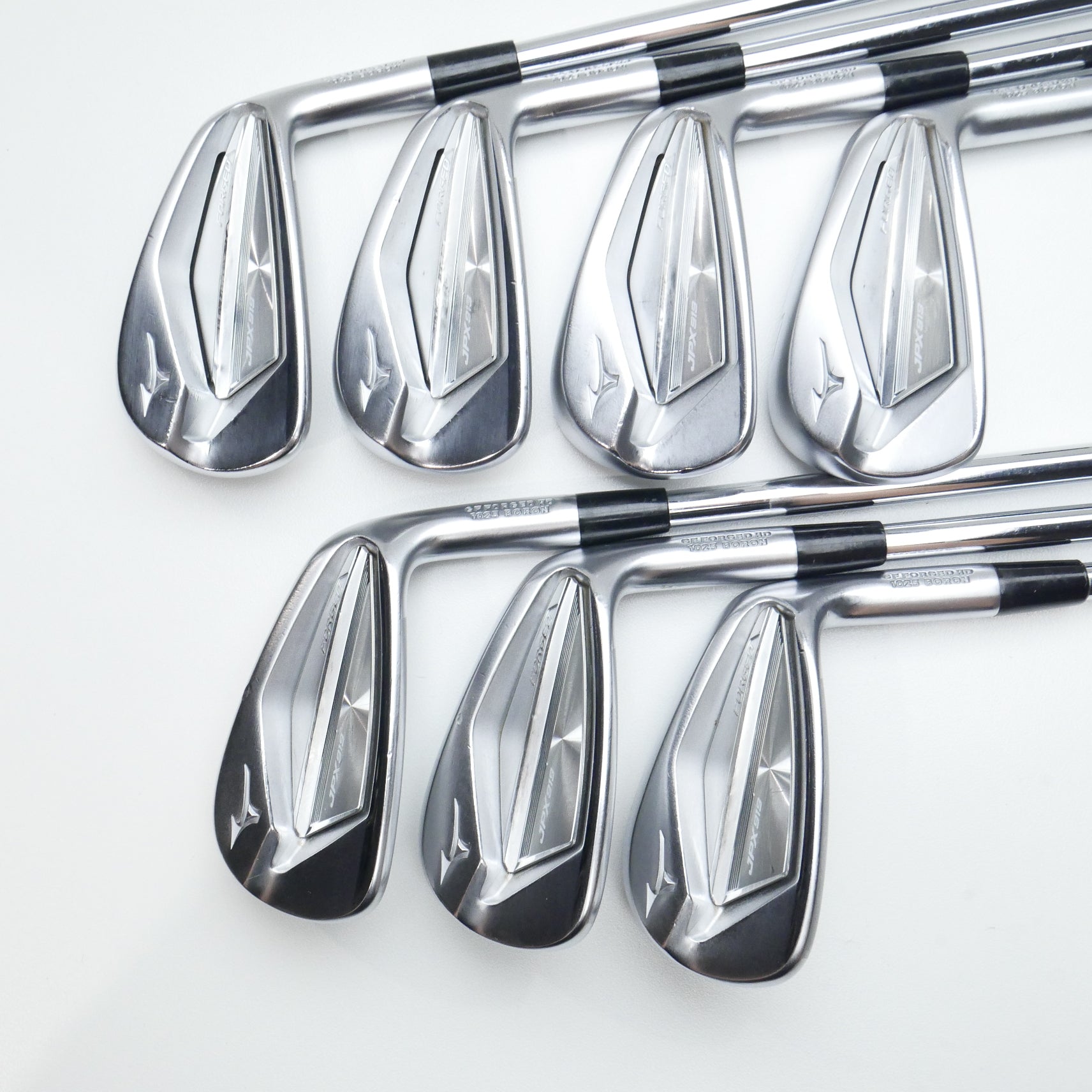Used Mizuno JPX 919 Forged Iron Set / 4 - PW / Stiff Flex
