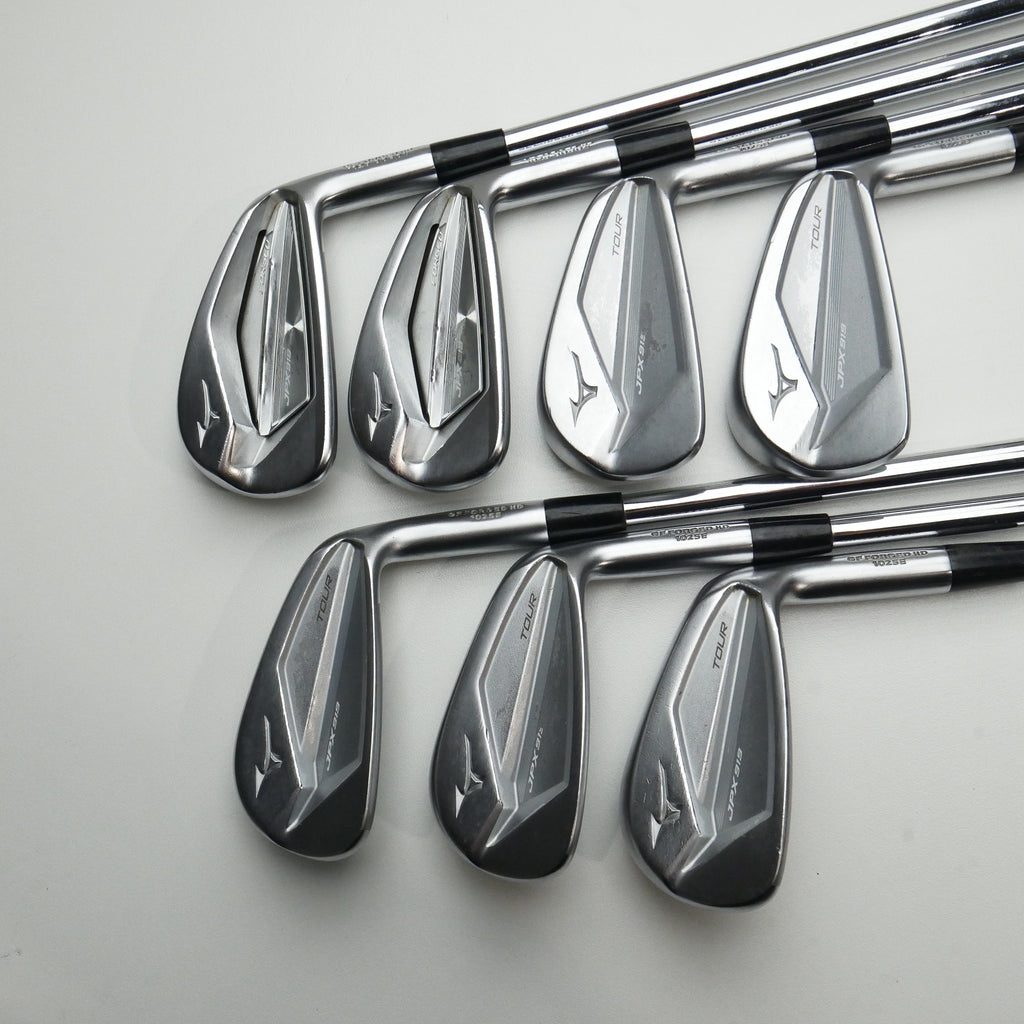 Used Mizuno JPX 919 Forged & JPX 919 Tour Combo Set / 4 - PW / X-Stiff Flex