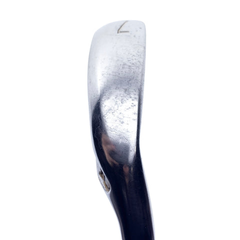 Used Mizuno JPX 919 Hot Metal 7 Iron / 30 Degrees / Stiff Flex