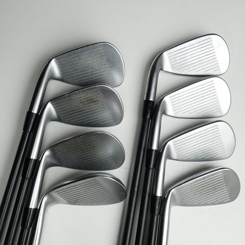 Used Mizuno JPX 919 Hot Metal Iron Set / 5 - PW + GW + LW / A Flex