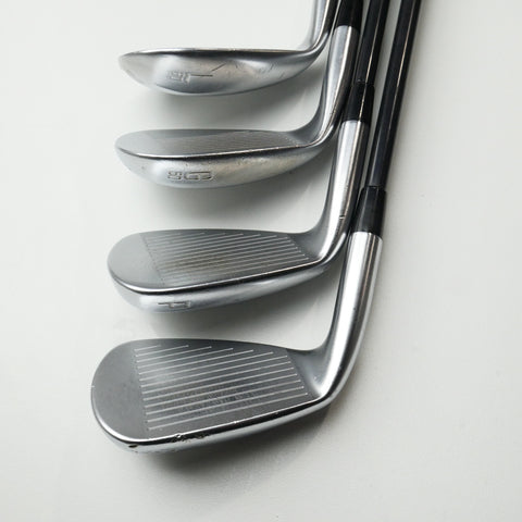 Used Mizuno JPX 919 Hot Metal Iron Set / 5 - PW + GW + LW / A Flex