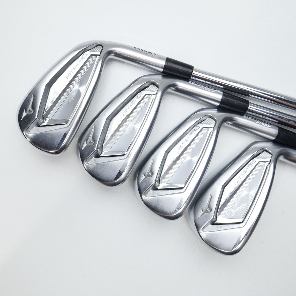 Used Mizuno JPX 919 Hot Metal Iron Set / 7 - PW / Regular Flex