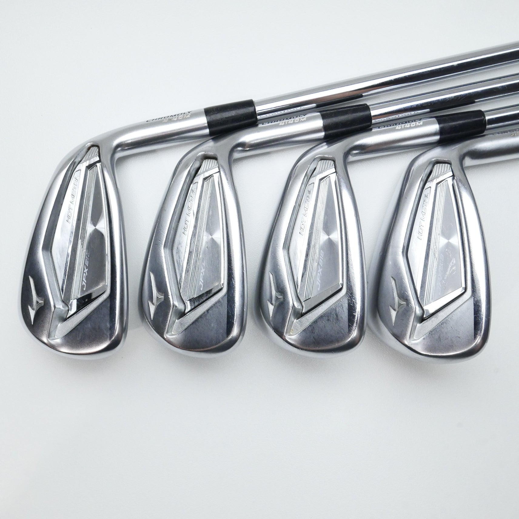 Used Mizuno JPX 919 Hot Metal Iron Set / 7 - PW / Regular Flex