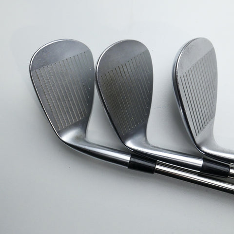 Used Mizuno JPX 919 Hot Metal Iron Set / 7 - SW + GW + LW / Soft Regular Flex