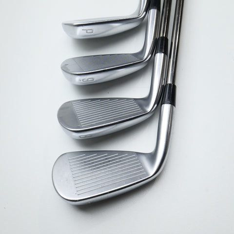 Used Mizuno JPX 919 Hot Metal Iron Set / 7 - SW + GW + LW / Soft Regular Flex