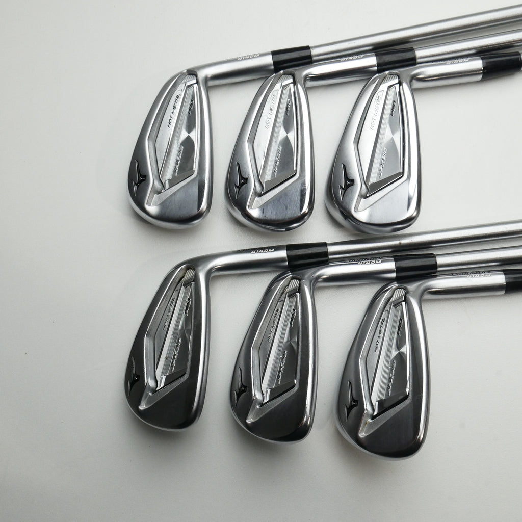 Used Mizuno JPX 919 Hot Metal Pro Iron Set / 5 - PW / Stiff Flex