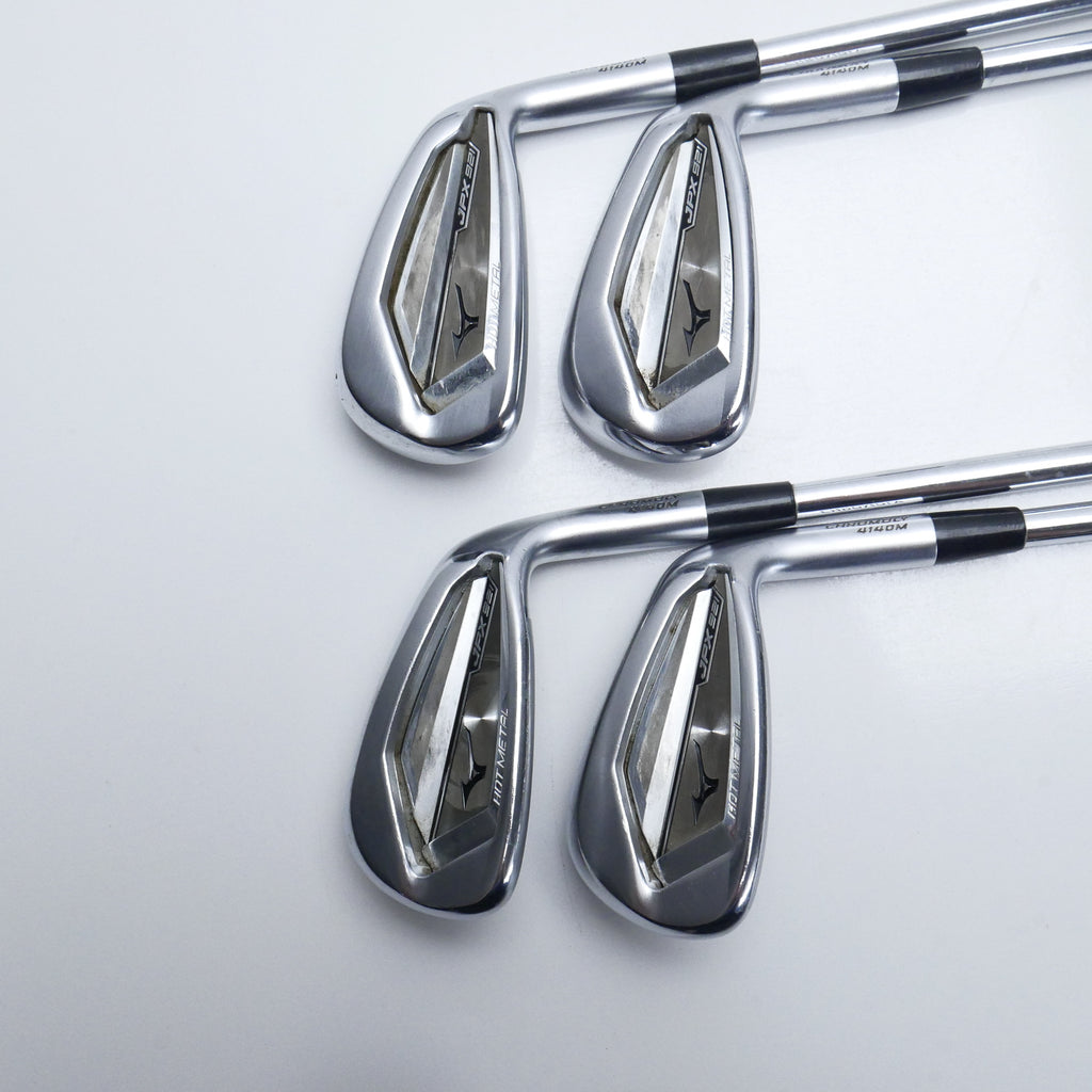 Used Mizuno JPX 921 Hot Metal Iron Set / 7 - PW / Regular Flex